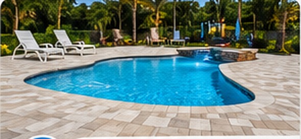 Pool deck pavers